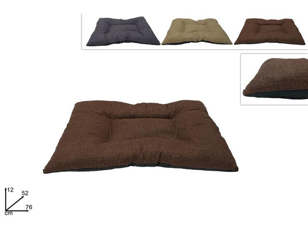 Cuscino Cane Rettangolare 76x52 3 Colori