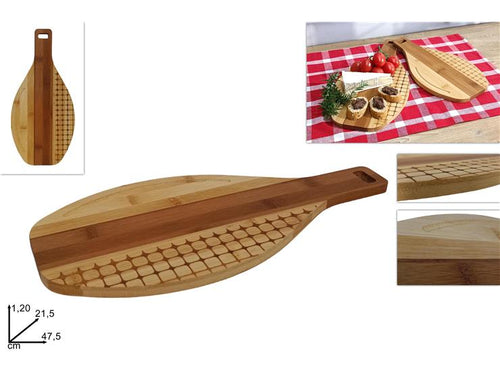 Tagliere in Bamboo Decorato 47,5x21,5cm