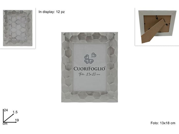 Cornice Legno Silver per Foto 13x18