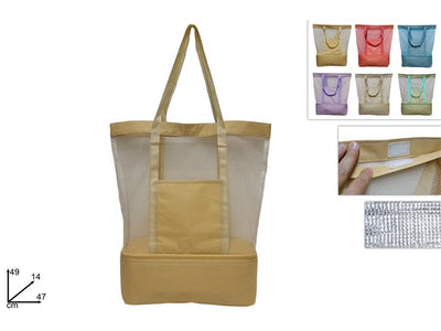 Borsa Mare con tasca Frigo Colori Tenui