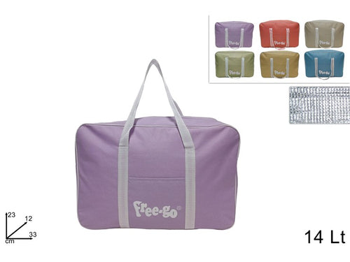 Borsa Frigo Media colori Tenui 6 Colori Assortiti