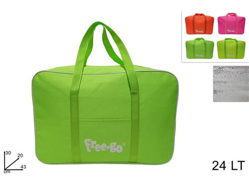 Borsa Frigo Grande Colori Fluo 4 Colori Assortiti