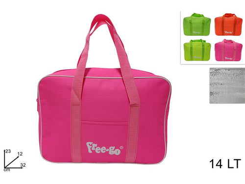 Borsa Frigo Media colori Fluo 4 Colori Assortiti