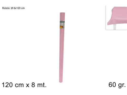 Rotolo TNT 120cm x 8 mt 60gr Rosa