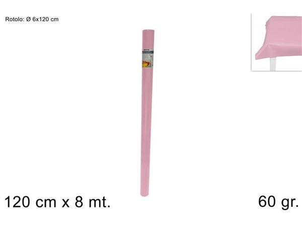 Rotolo TNT 120cm x 8 mt 60gr Rosa