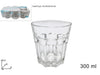 Bicchieri Vetro set 6 Pezzi 300ml