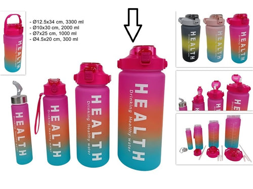 Borraccia Big 3 Colori Assortiti 3,3 L