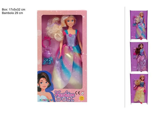 BAMBOLA FASHION DOLL VESTITO DA SERA ASS