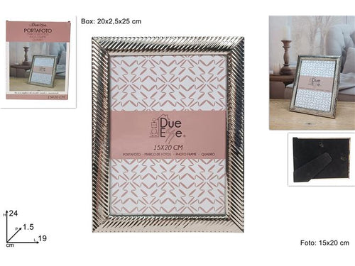Cornice Portafoto 15x20cm Argento