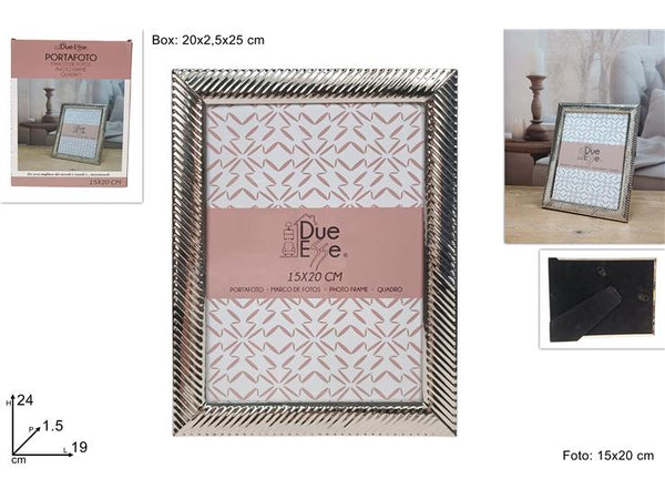 Cornice Portafoto 15x20cm Argento