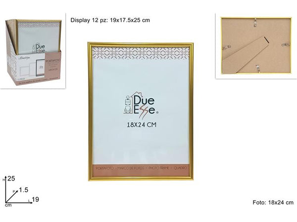 Portafoto 18x24cm Oro