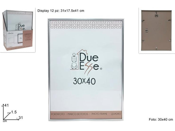Portafoto 30x40cm Argento