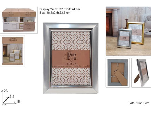 Portafoto 13x18cm Argento