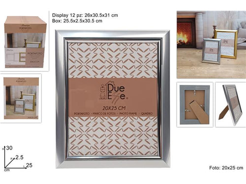 Portafoto 20x25cm Argento