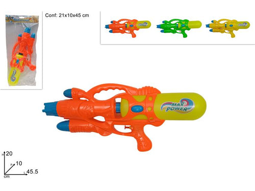 Fucile d'Acqua con Serbatoio 3 Colori