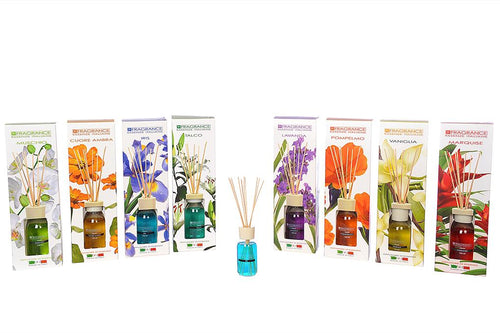 Floreale - Diffusore di Essenza con Bacchetti 125ml Profumazioni Assortite