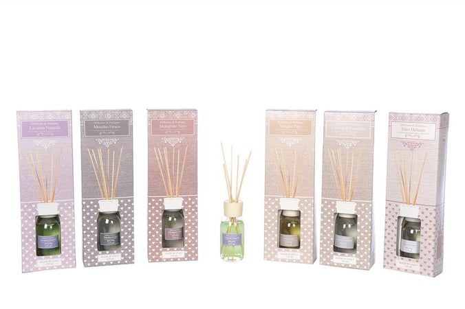 Diffusori di essenza con bacchetti 125ml