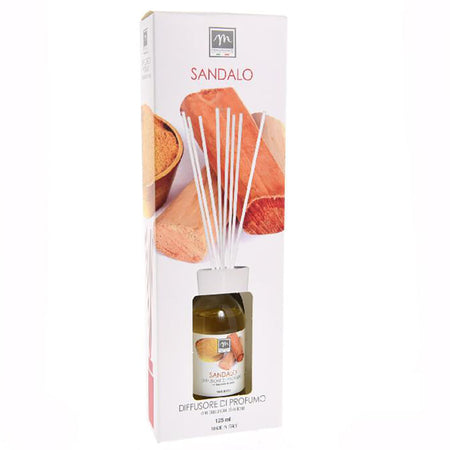 Diffusore di essenza con bacchette in cotone boccette da 125 mL per profumazione ambiente