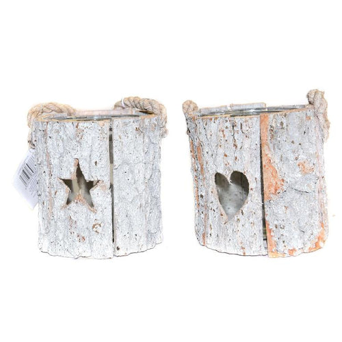 Lanterna in corteccia asssortita