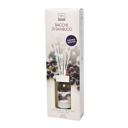 Diffusore di essenza con bacchette in cotone boccette da 125 mL per profumazione ambiente