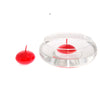 Candela Fiamma ufo a cera h 3 cm decorazione natalizia 6 pezzi