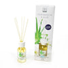 Diffusore di Essenza con Bacchetti in Cotone 125ml Aloe & Fiori Bianchi