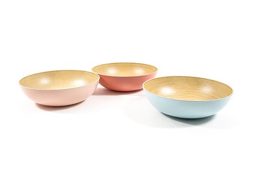 Ciotola Wood in plastica D:25 H:9CM 1PZ