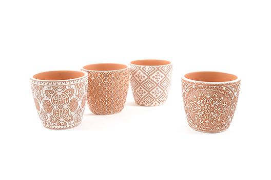 Vaso in Coccio D 13.5cm H13cm