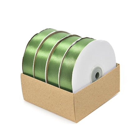 Nastro Colore Verde Naturale in Tessuto 25mmx50MT