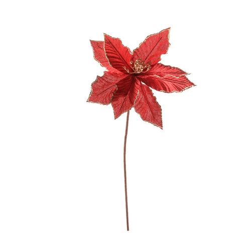 Fiore decorativo natalizio per decorazione ambienti