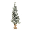 Albero con Base in Yuta Innevato 43x43xH90cm