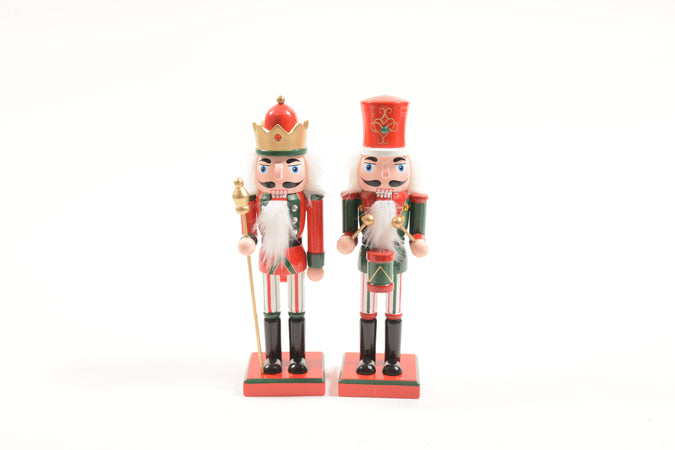 Soldatino schiaccianoci natalizio in legno decorazione natalizia