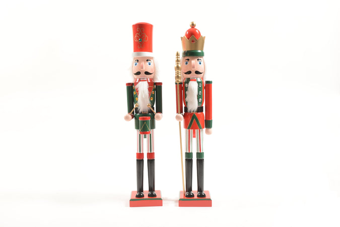 Soldatino schiaccianoci natalizio in legno decorazione natalizia