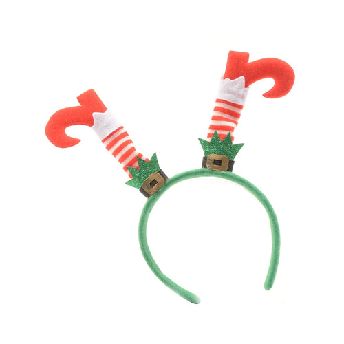 Frontina con gambe folletto per festività natalizie