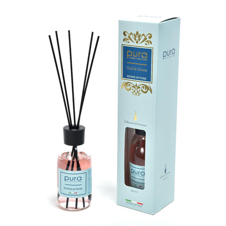 Diffusore di Essenza 250ml Peonia con Bacchetti