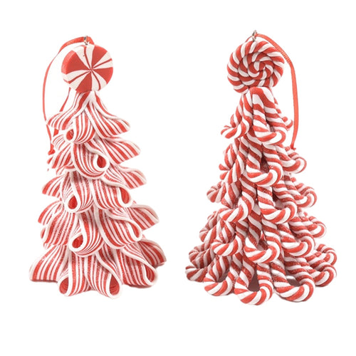 Pendente per albero di Natale Albero di zucchero in argilla morbida da 13 cm