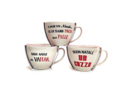 Tazzone in porcellana "che tazza vuoi"