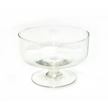 Alzata Bordo Alto Portese 14xH10cm Vetro Trasparente