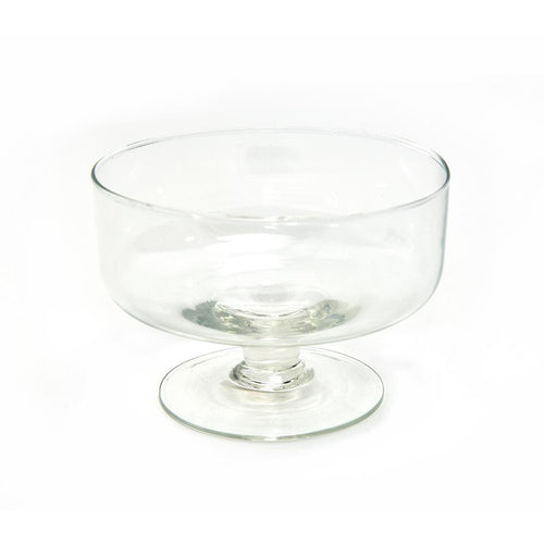 Alzata Bordo Alto Portese 14xH10cm Vetro Trasparente