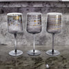 Set da 6 calici in vetro Elegant Stars da 320 cL Ø 7 x h 20 cm, decorazione moderna