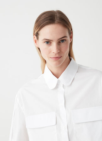 Colmar camicia donna di cotone con tasche applicate cod 8429
