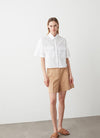 Colmar camicia donna di cotone con tasche applicate cod 8429