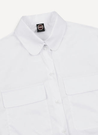 Colmar camicia donna di cotone con tasche applicate cod 8429