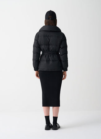 Colmar capospalla donna Piumino animalier con cintura 2211 4ZO 99