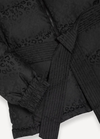 Colmar capospalla donna Piumino animalier con cintura 2211 4ZO 99