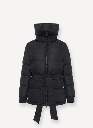 Colmar capospalla donna Piumino animalier con cintura 2211 4ZO 99