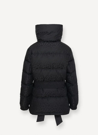 Colmar capospalla donna Piumino animalier con cintura 2211 4ZO 99