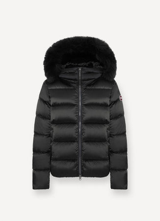 Colmar capospalla donna Piumino collo alto e pelliccia sintetica 2216E 2YO 99