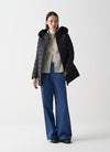 Colmar capospalla donna Piumino a trapezio con pelliccia 2233E 2YO 99