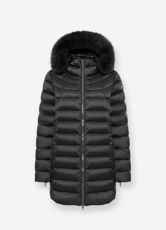 Colmar capospalla donna Piumino a trapezio con pelliccia 2233E 2YO 99